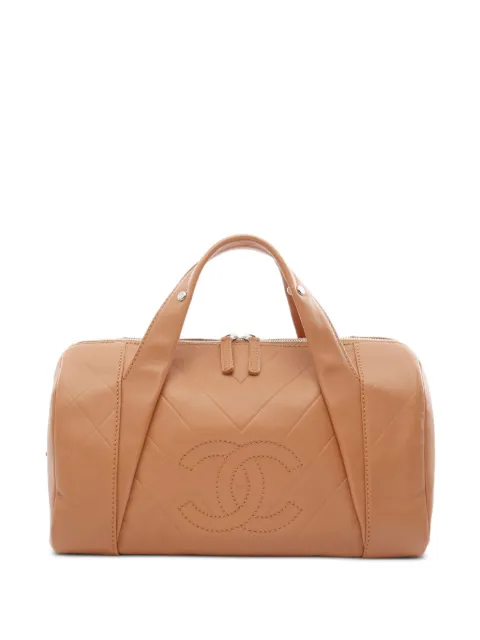 CHANEL Pre-Owned 2005-2006 CC chevron-quilted handbag