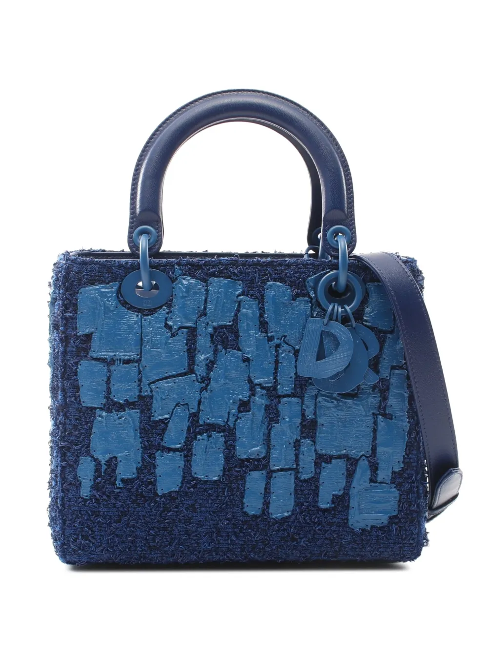 Christian Dior Pre-Owned 2010s レディ ディオール ハンドバッグ - ブルー Christian Dior Pre-Owned 2010s レディ ディオール ハンドバッグ - ブルー
