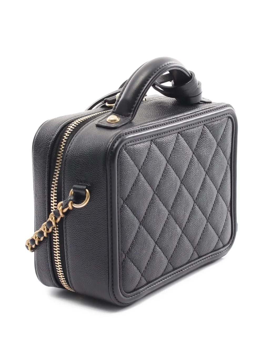 CHANEL Pre-Owned 2018-2019 CC Filigree Vanity two-way handbag | Pre-Owned | Image 2