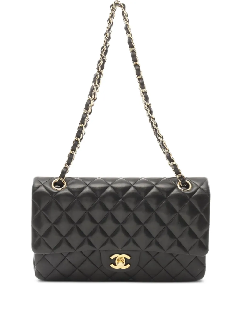CHANEL Pre-Owned Matelasse W Flap handbag | Black | Image 1
