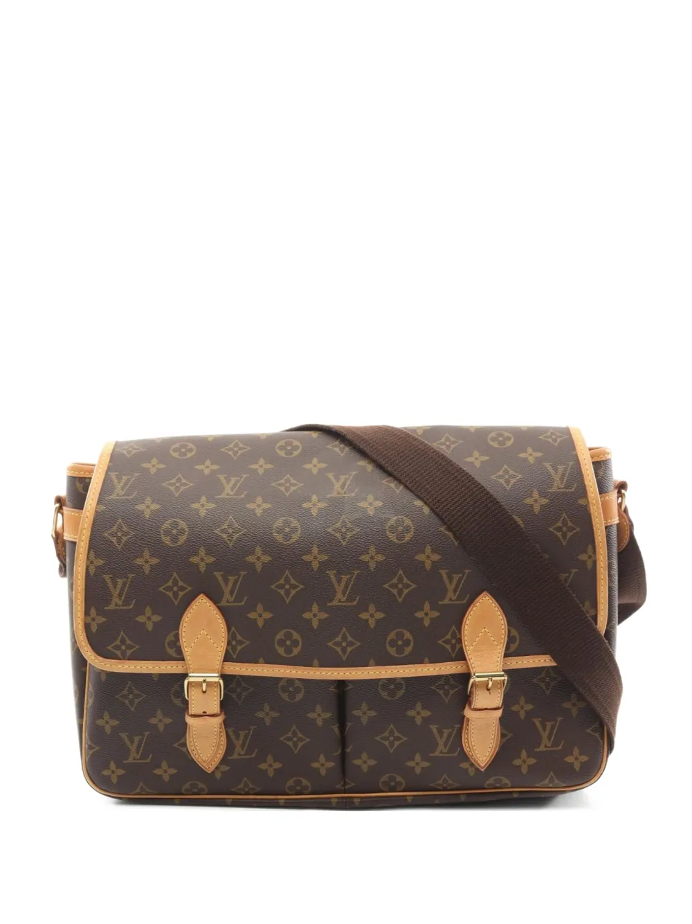 Louis Vuitton Pre-Owned 2000s ジベシエール GM ハンドバッグ - ブラウン Louis Vuitton Pre-Owned 2000s ジベシエール GM ハンドバッグ - ブラウン
