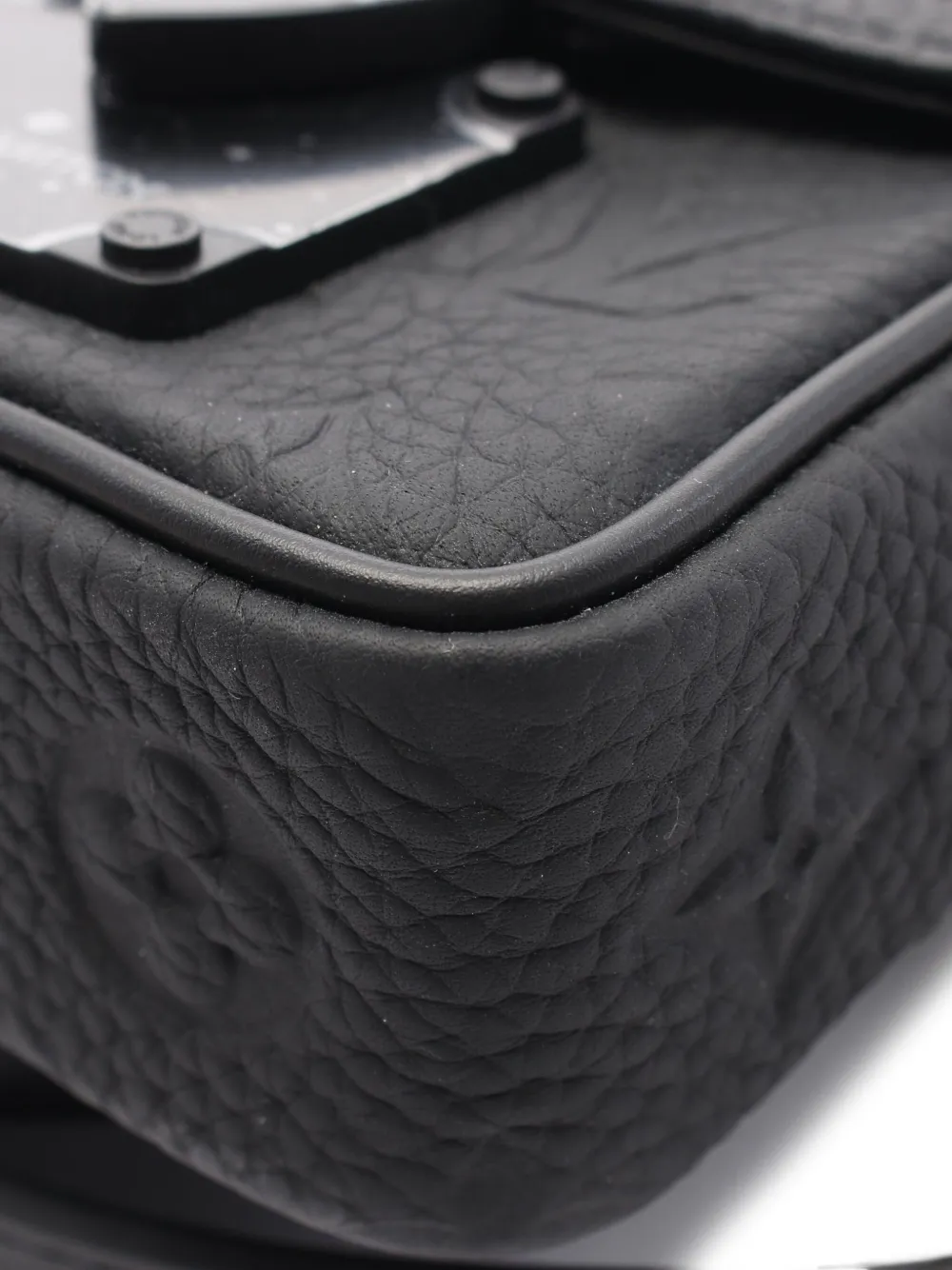 Pre-owned Louis Vuitton 2021 Pico S-lock Two-way Bag In Black