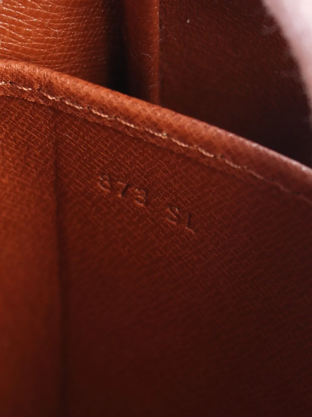 Pre-owned Louis Vuitton 1987 Cartouchiere Mm Shoulder Bag In Brown