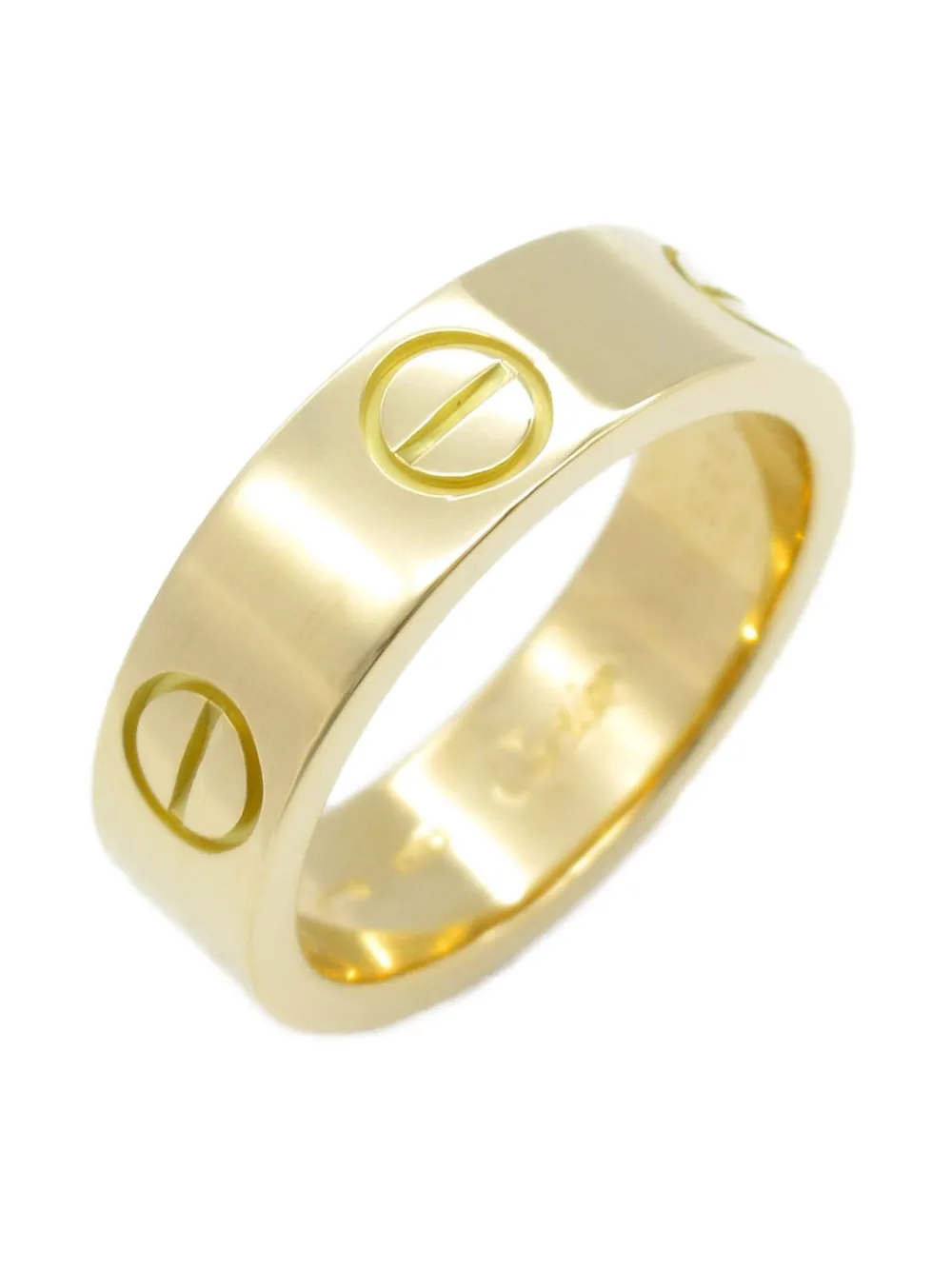 Cartier 2010s ラブ リング 18Kイエローゴールド - ゴールドトーン Cartier 2010s ラブ リング 18Kイエローゴールド - ゴールドトーン