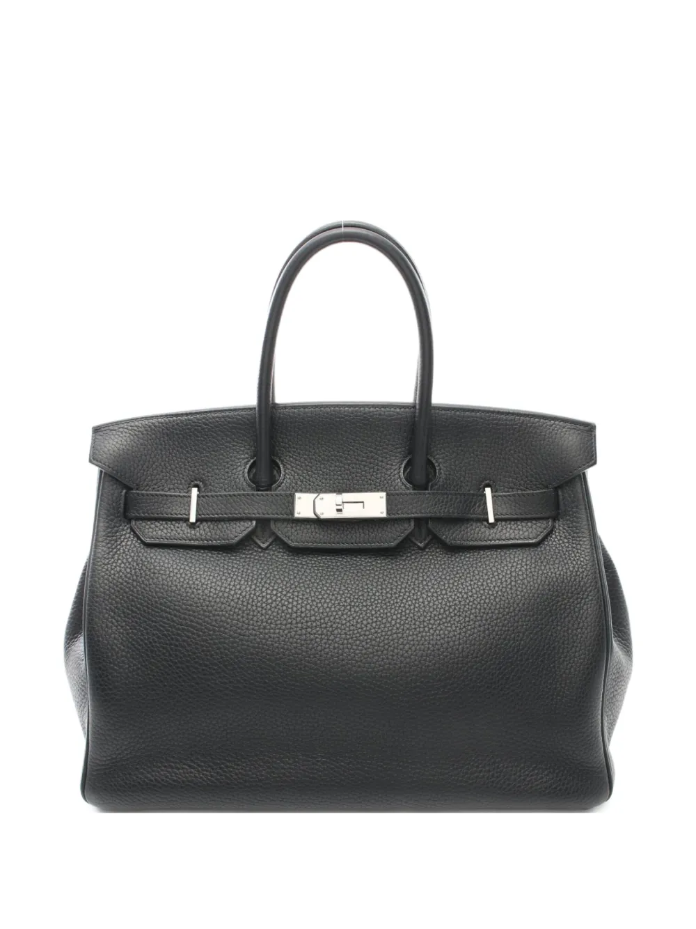 Hermès Pre-Owned 2005 バーキン 35 バッグ - ブラック Hermès Pre-Owned 2005 バーキン 35 バッグ - ブラック