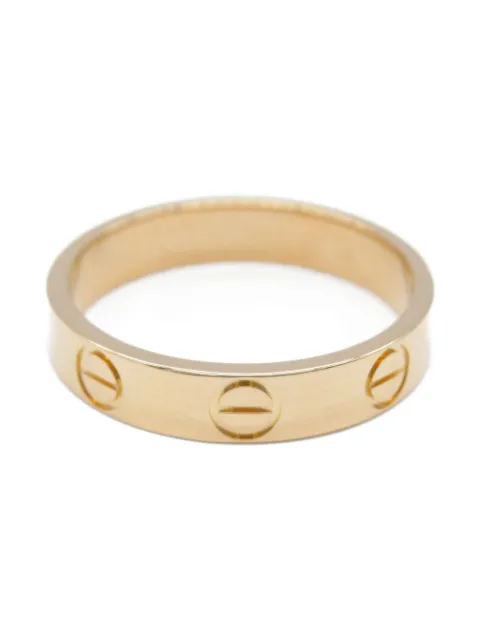 Cartier anillo Love mini en oro amarillo de 18kt con diamante 2010