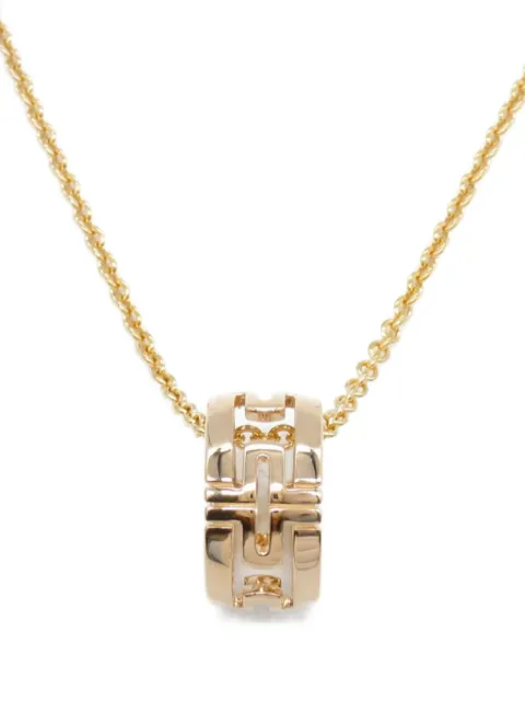 Bvlgari Pre-Owned 2010s 18K rose gold Parentesi necklace
