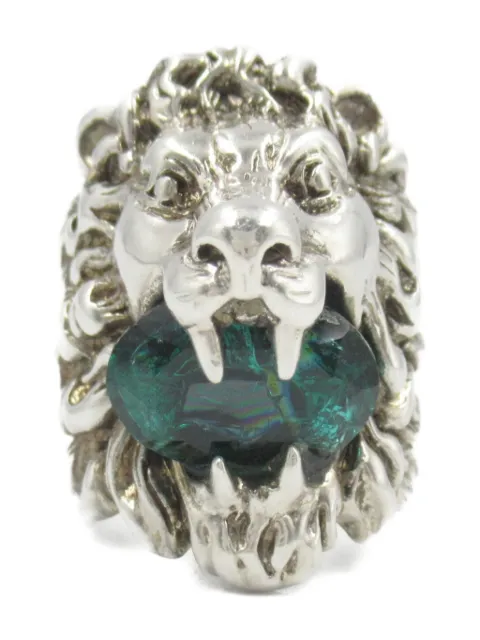 Gucci Pre-Owned anillo Lion Head 2010