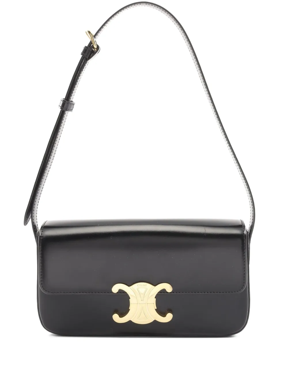 Céline Pre-Owned 2010 Triomphe ショルダーバッグ - ブラック Céline Pre-Owned 2010 Triomphe ショルダーバッグ - ブラック