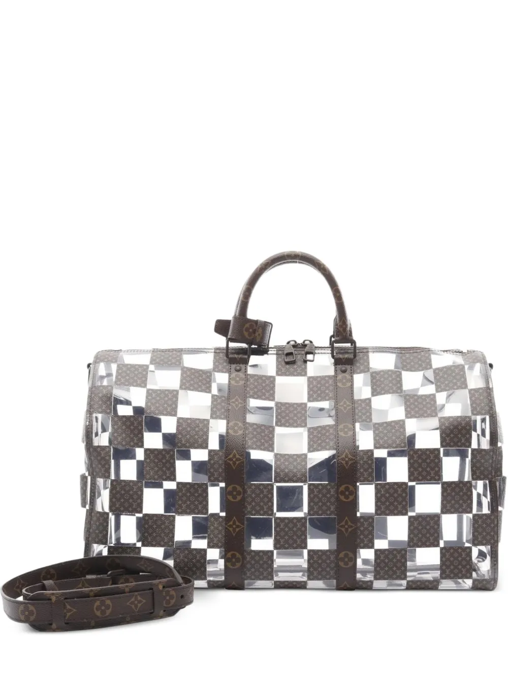 Louis Vuitton Pre-Owned 2010s Keepall Bandouliere 50 bag | Brown | Image 1