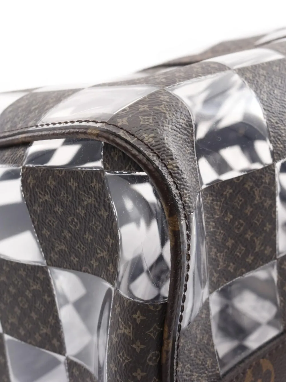 Pre-owned Louis Vuitton 2010s Keepall Bandouliere 50 Bag In Brown