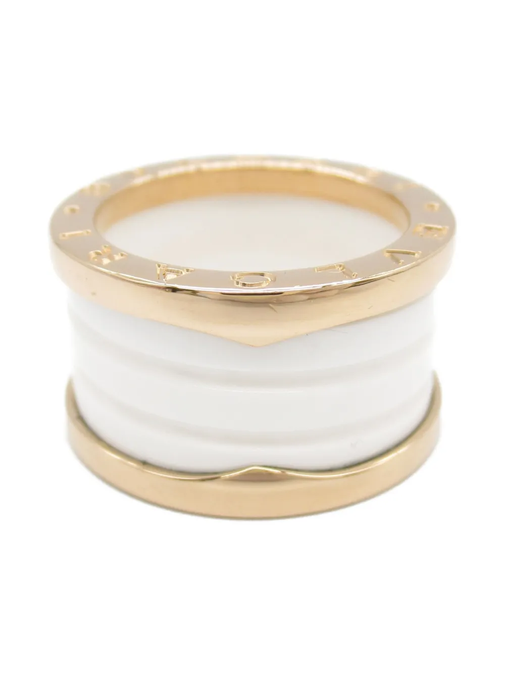 Bvlgari Pre-Owned anillo B.Zero1 en oro rosa de 18kt 2010 | rosado | Image 1