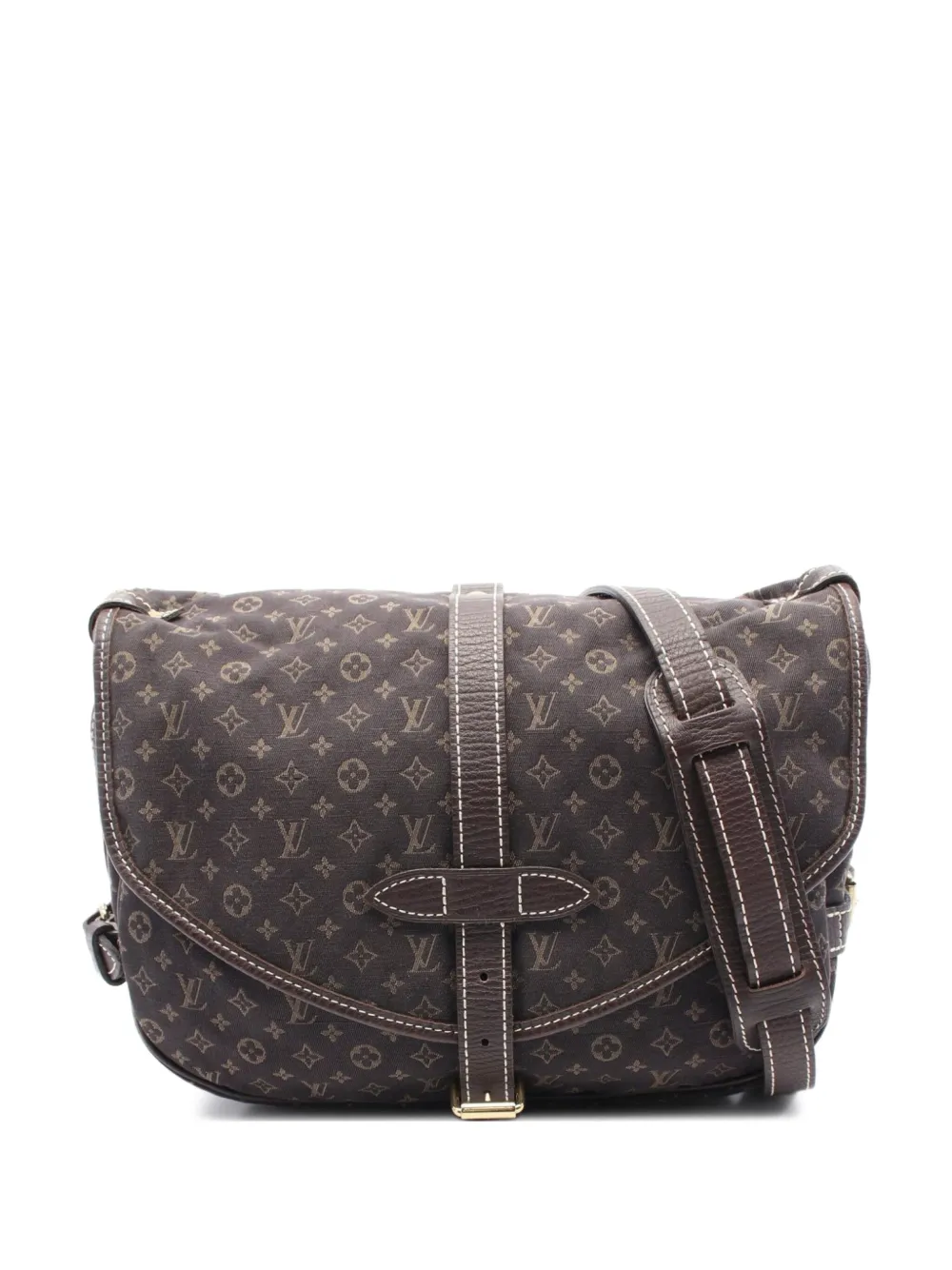 Louis Vuitton Pre-Owned 2008 ソミュール ショルダーバッグ - ブラウン Louis Vuitton Pre-Owned 2008 ソミュール ショルダーバッグ - ブラウン