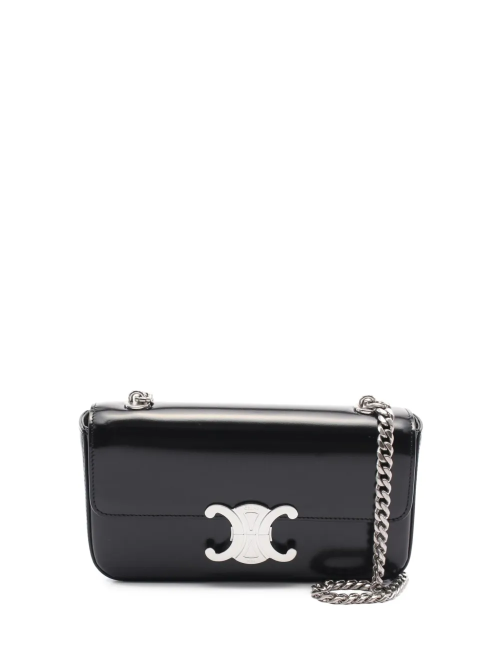 Céline Pre-Owned 2010s クロード ショルダーバッグ - ブラック Céline Pre-Owned 2010s クロード ショルダーバッグ - ブラック