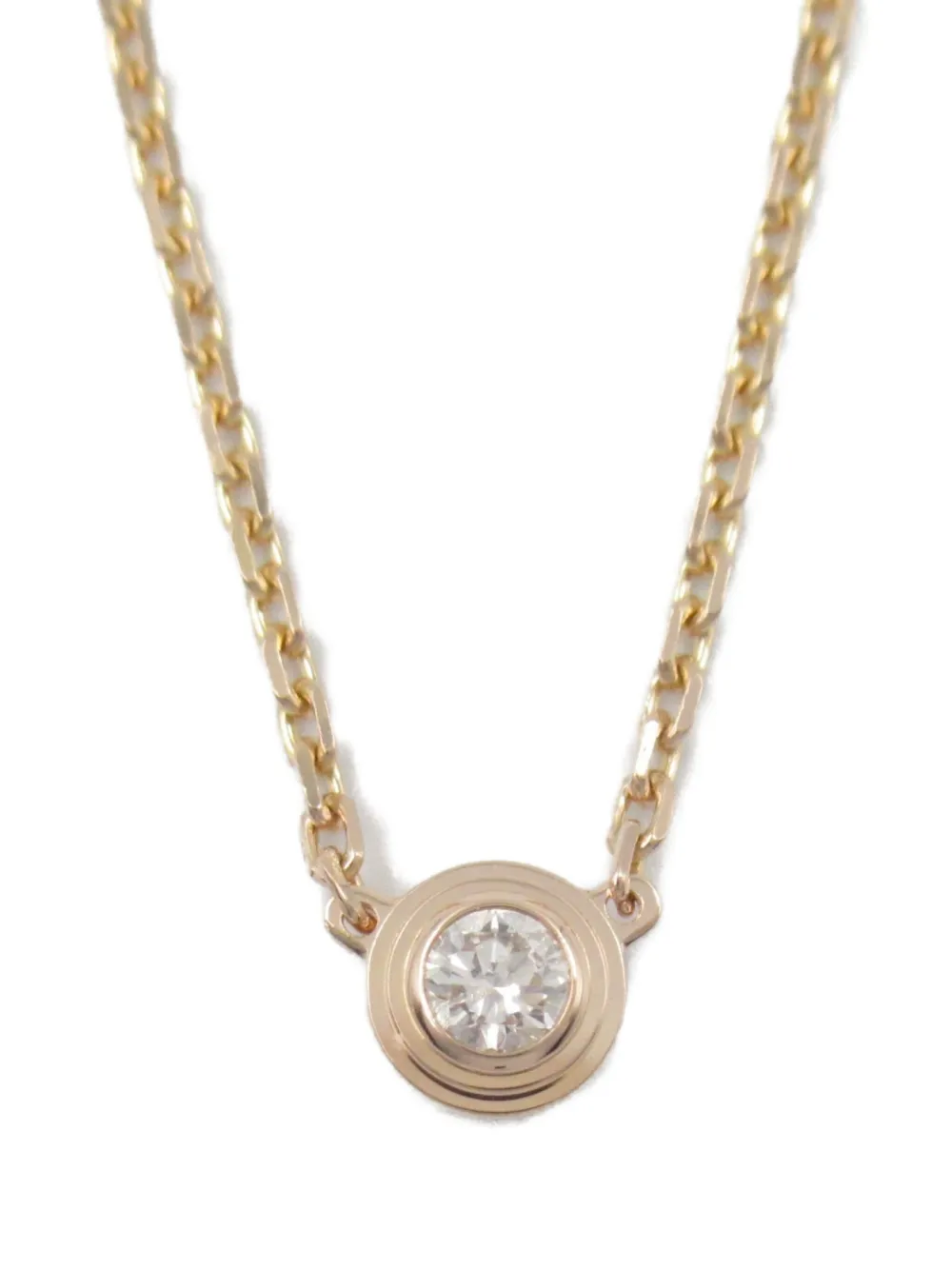 Cartier 2010s D'Amour ダイヤモンド ネックレス 18Kローズゴールド - ピンク Cartier 2010s D'Amour ダイヤモンド ネックレス 18Kローズゴールド - ピンク