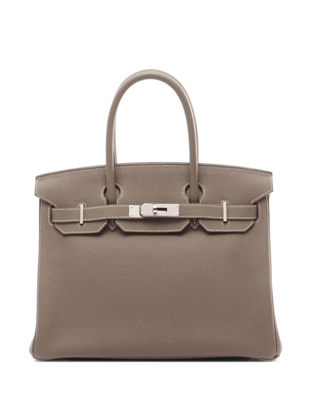Hermès Pre-Owned 2017 バーキン 30 ハンドバッグ - ブラウン Hermès Pre-Owned 2017 バーキン 30 ハンドバッグ - ブラウン