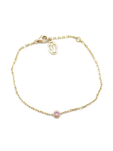 Cartier 2010s 18K rose gold Cartier d’Amour sapphire bracelet 
