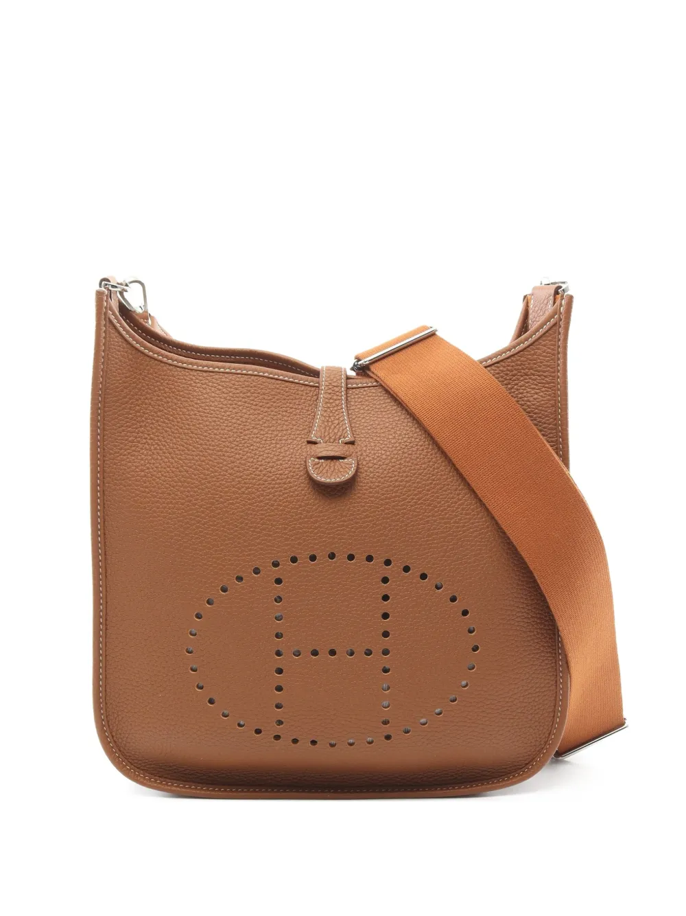 Hermès Pre-Owned 2023 エヴリン 3 トロワ PM ショルダーバッグ - ブラウン Hermès Pre-Owned 2023 エヴリン 3 トロワ PM ショルダーバッグ - ブラウン