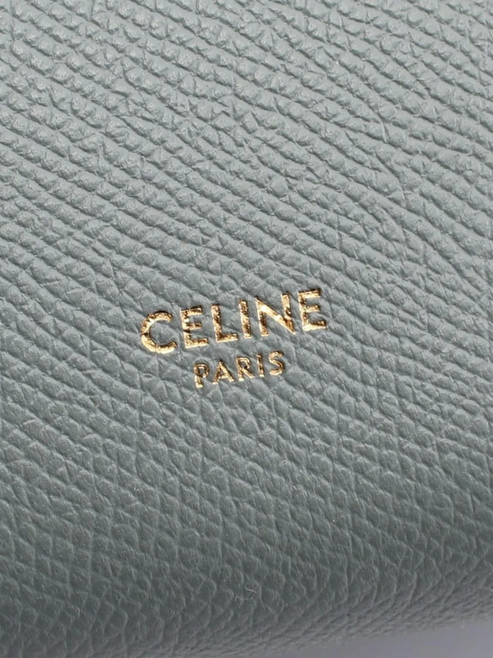 Pre-owned Celine 2010 Mini Two-way Belt Bag In Gray