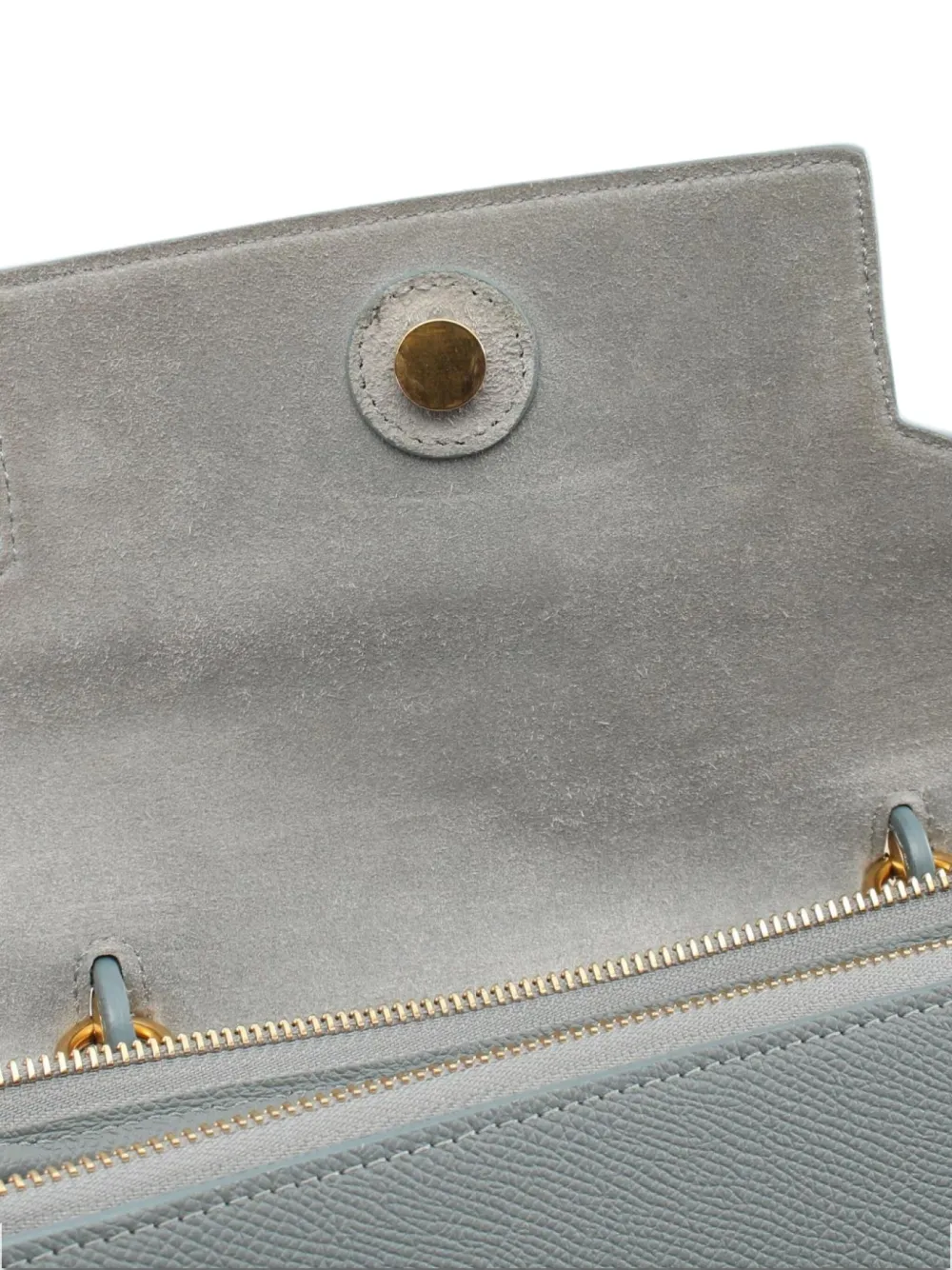 Pre-owned Celine 2010 Mini Two-way Belt Bag In Gray