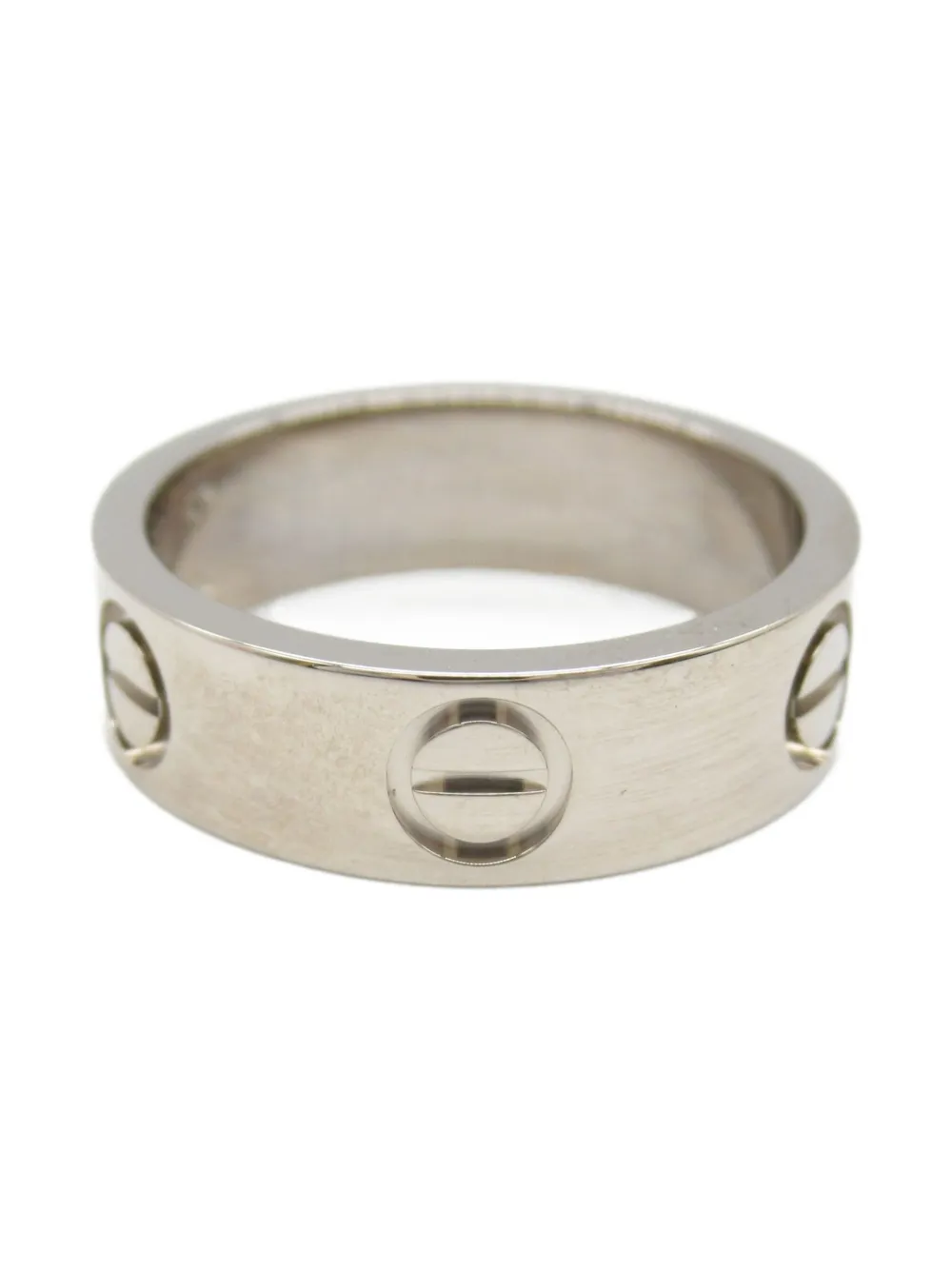 Cartier 2010s Love リング 18Kホワイトゴールド - シルバートーン Cartier 2010s Love リング 18Kホワイトゴールド - シルバートーン