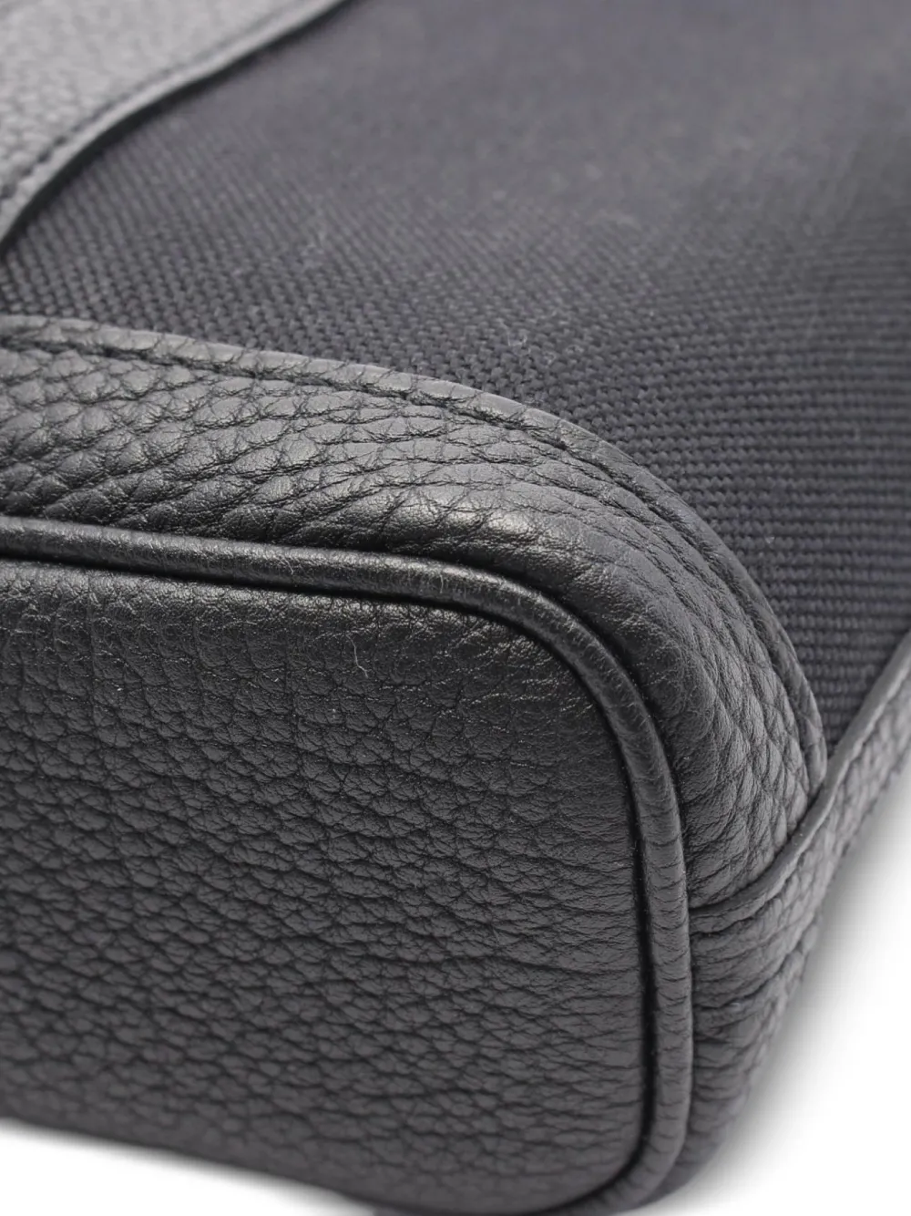 Pre-owned Hermes 2022 Garden File Pm Handbag In Black