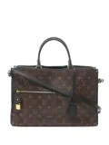 Louis Vuitton Pre-Owned 2019 Poopincourt MM handbag - Brown