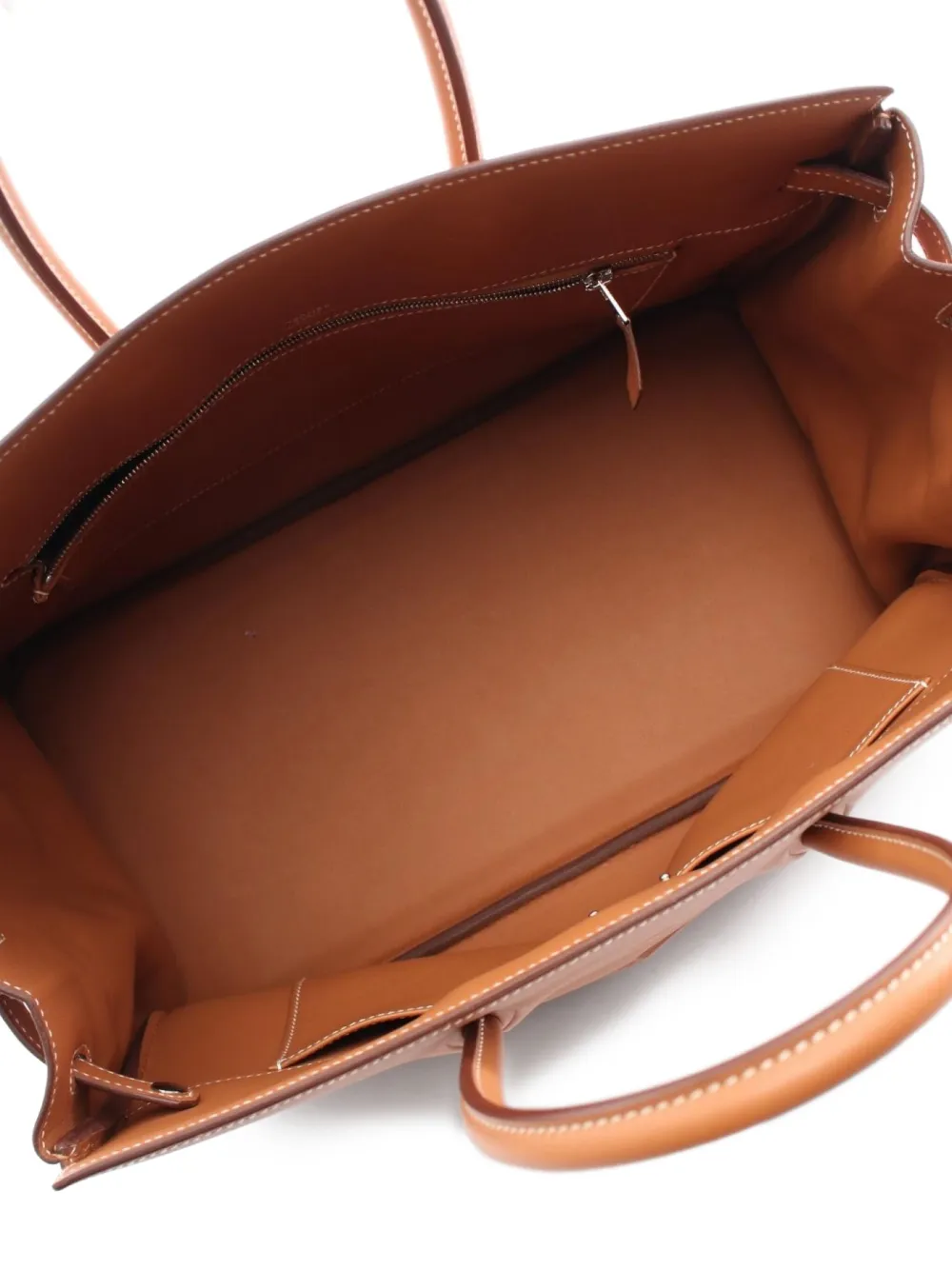 Pre-owned Hermes 2019 Shadow Birkin 35 Handbag In Brown