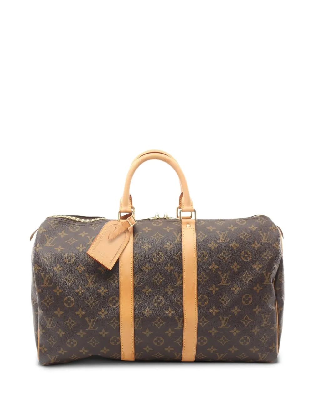 Louis Vuitton Pre-Owned 2008 キーポル 45 ハンドバッグ - ブラウン Louis Vuitton Pre-Owned 2008 キーポル 45 ハンドバッグ - ブラウン