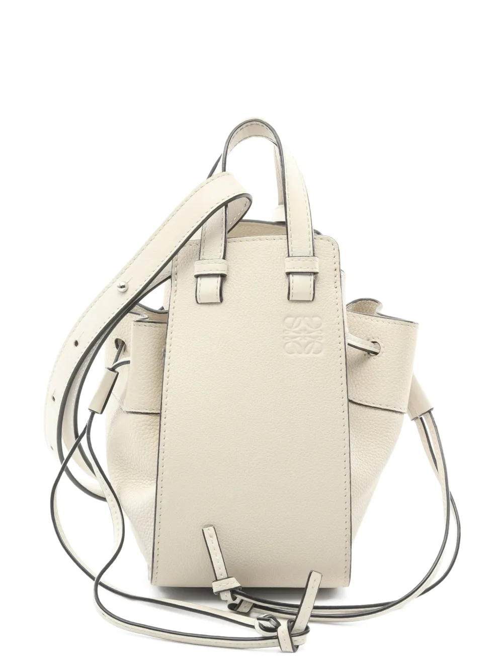 Loewe Pre-Owned 2000s mini Hammock two-way handbag | Neutrals | Image 1