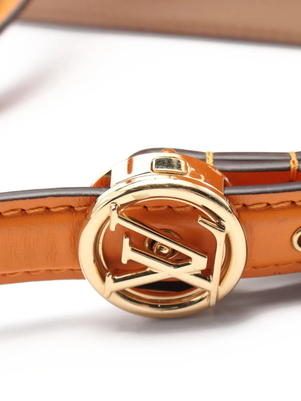 Pre-owned Louis Vuitton 2021 Pont 9 Shoulder Bag In Orange