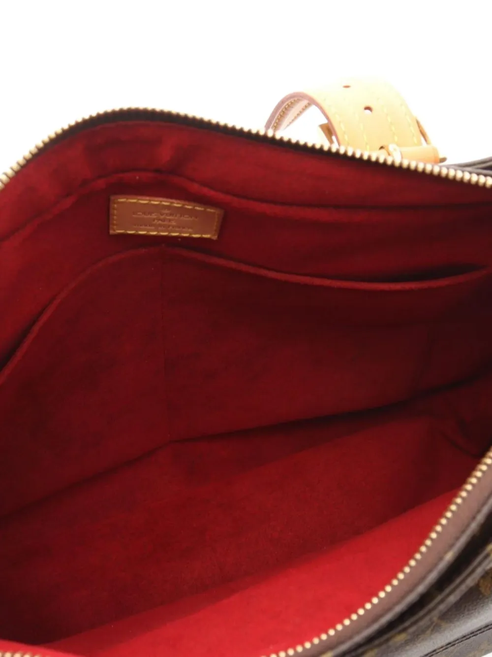Pre-owned Louis Vuitton 2004 Multi-priest Handbag In Brown