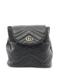 Gucci Pre-Owned 2010s GG Marmont backpack - Black