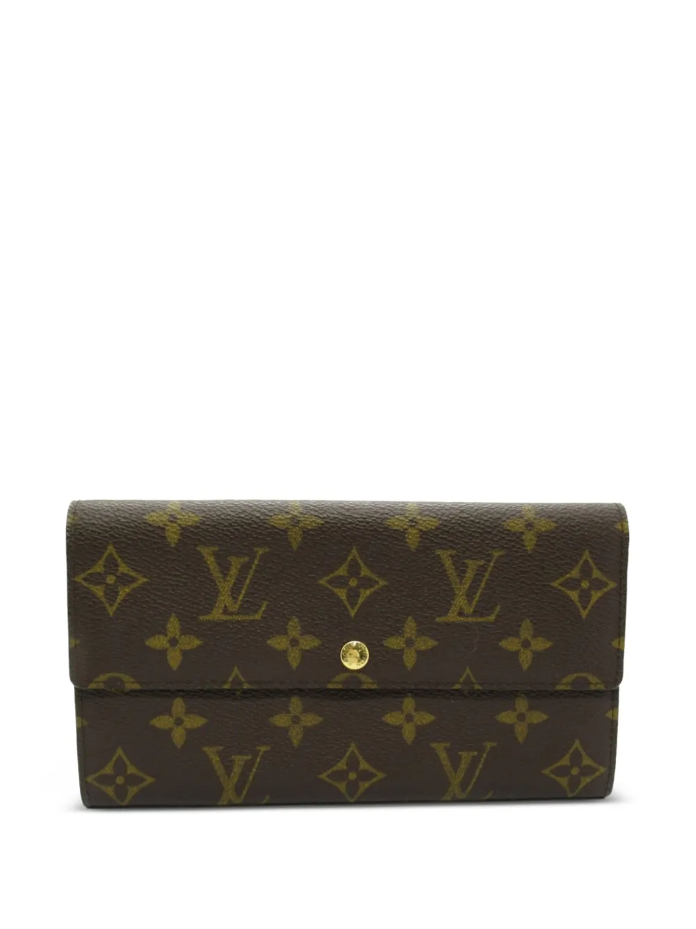 Louis Vuitton Pre-Owned 2001 bi-fold long wallet | Brown | Image 1