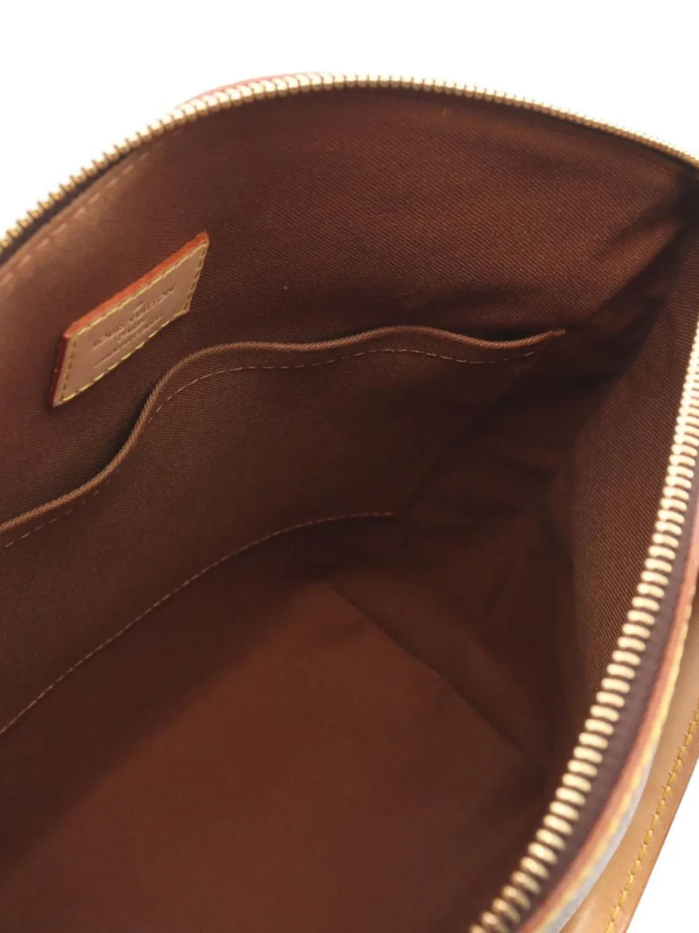Pre-owned Louis Vuitton 2008 Lockit Handbag In Brown