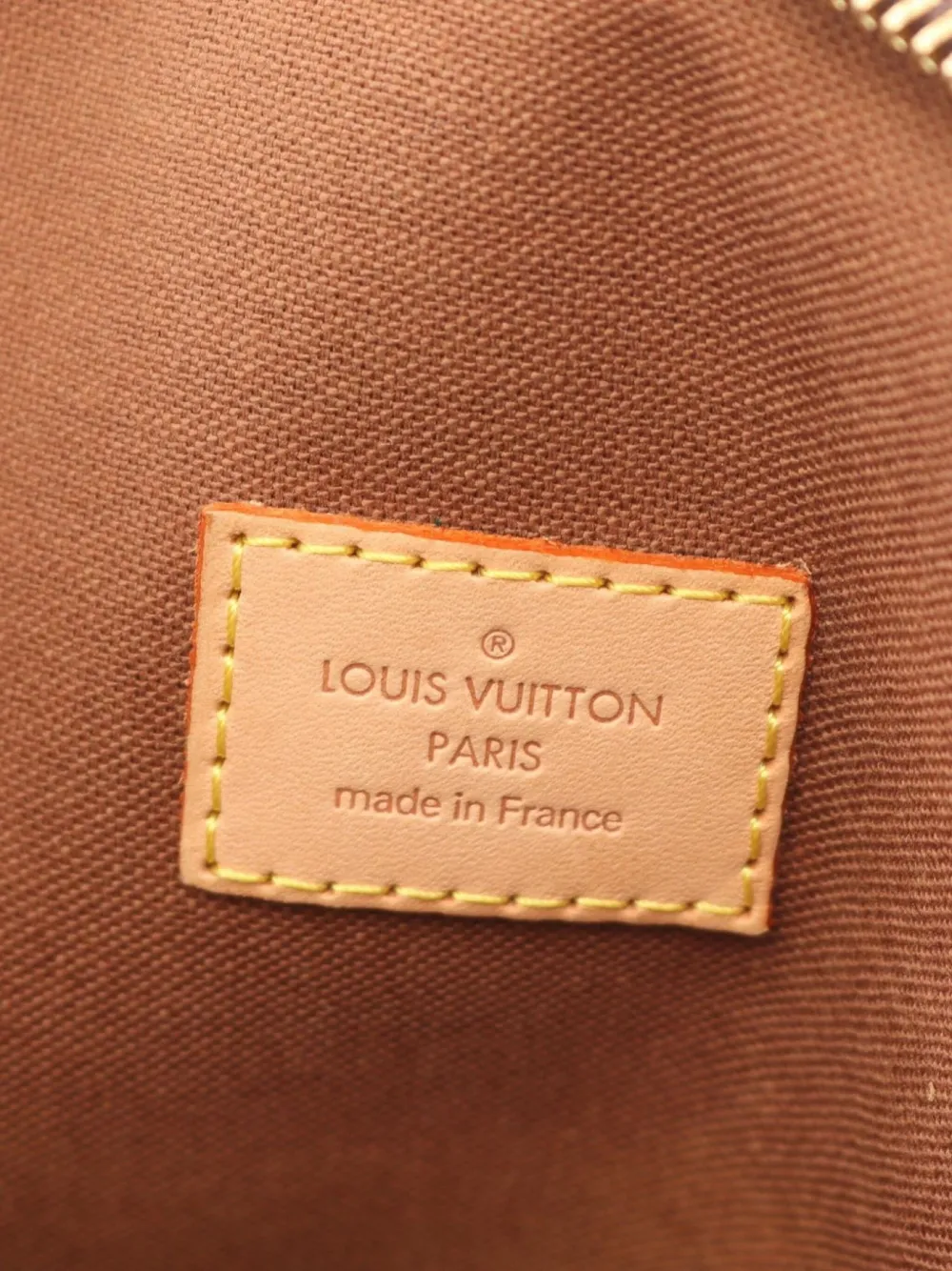 Pre-owned Louis Vuitton 2008 Lockit Handbag In Brown