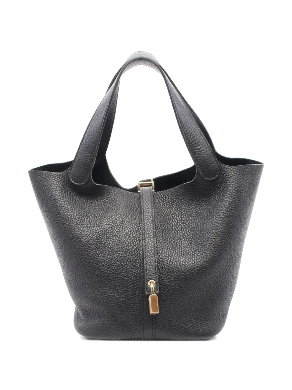 Hermès Pre-Owned 2024 ピコタン ロック ハンドバッグ - ブラック Hermès Pre-Owned 2024 ピコタン ロック ハンドバッグ - ブラック