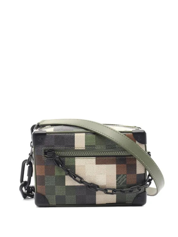 [SALE]ヴィトン Vuitton ミニ・ソフトトランク グリーン Louis Vuitton Pre-Owned 2021 ソフト トランク ショルダー