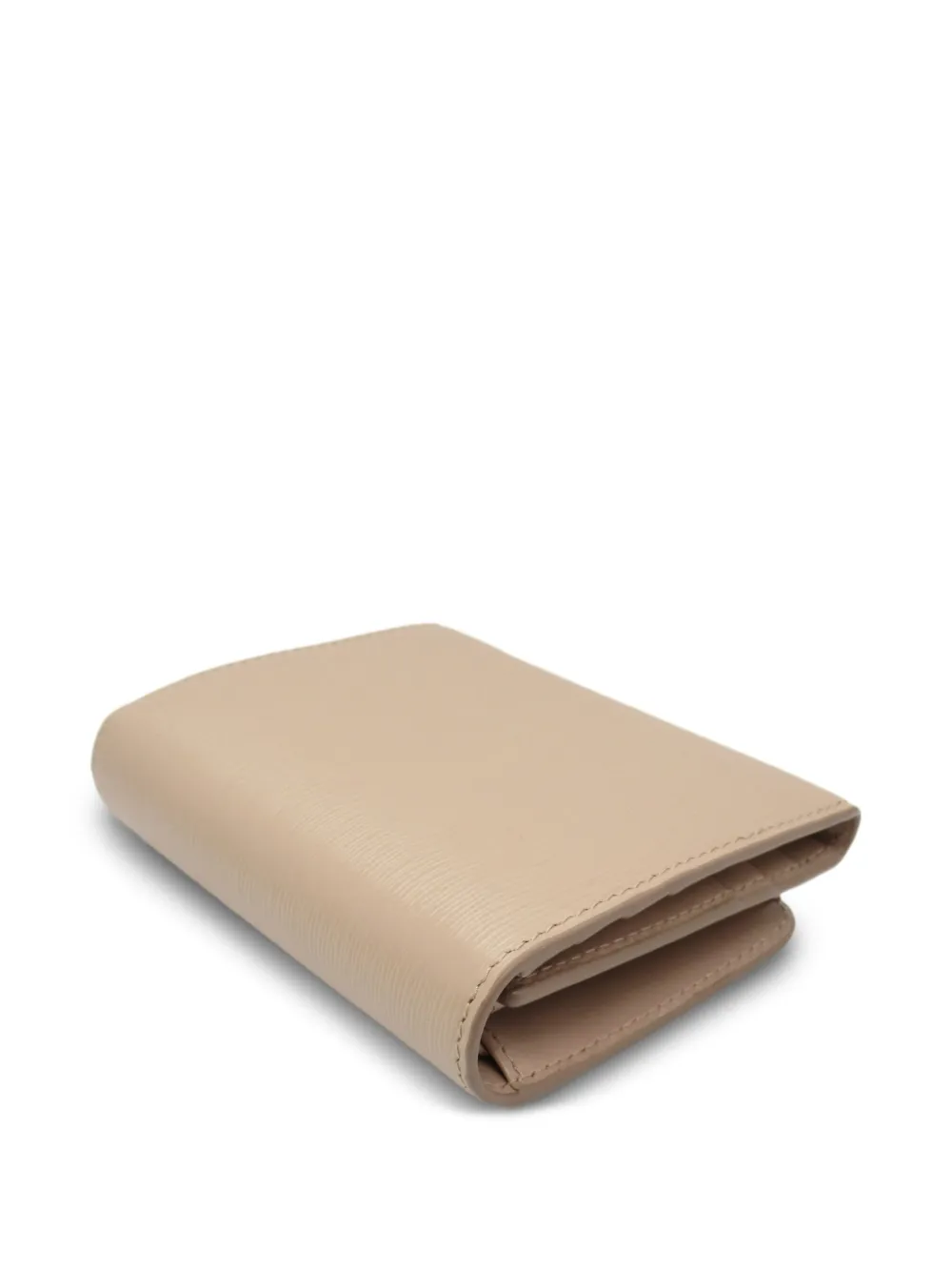 Pre-owned Prada 2010s Tri-fold Wallet In Neutrals