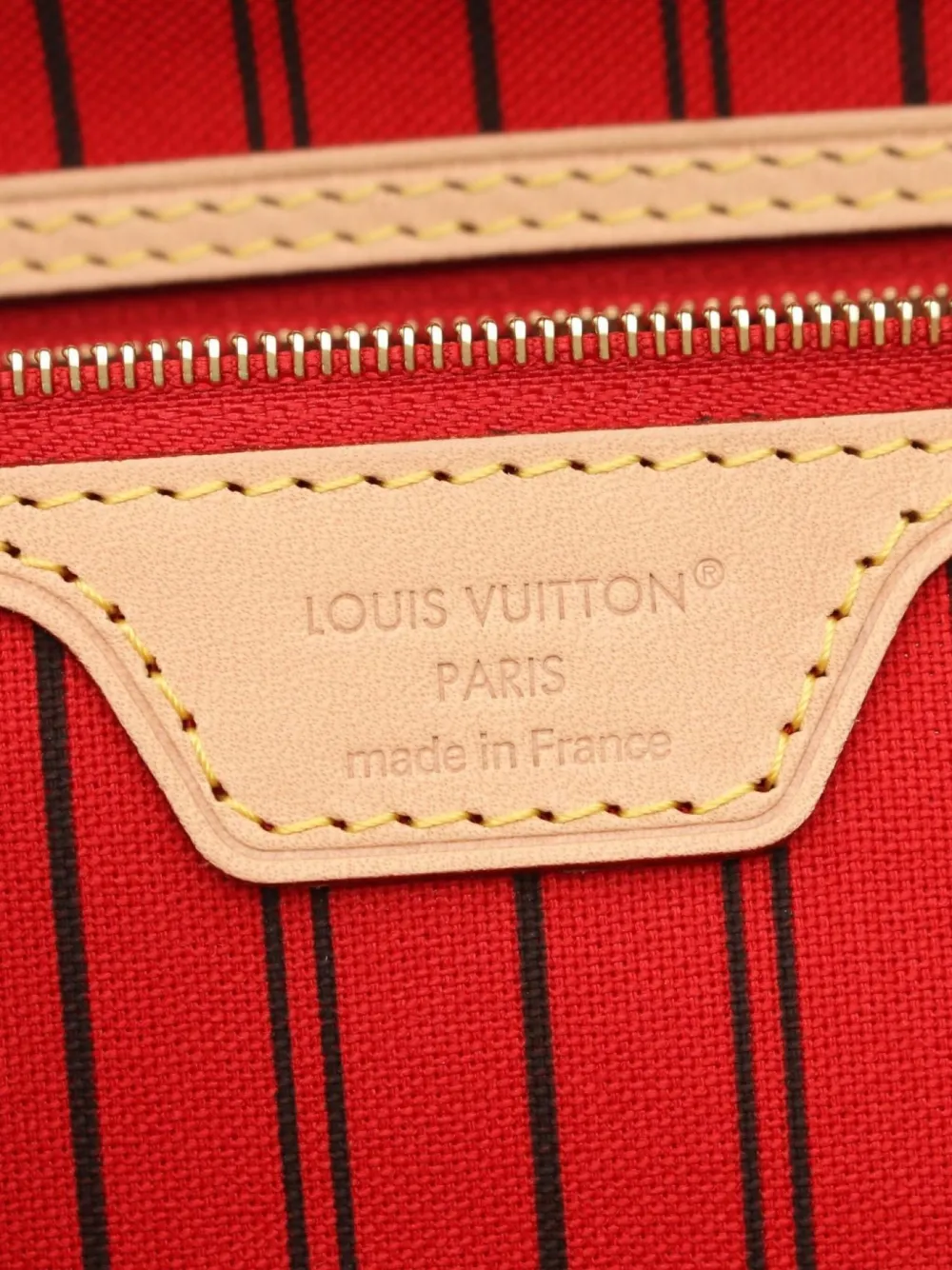 Pre-owned Louis Vuitton 2021 Neverfull Inside Out Mm Tote Bag In Brown