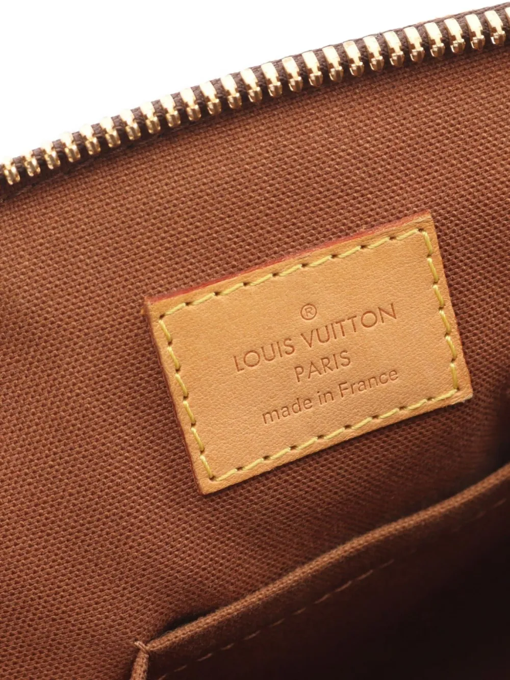 Pre-owned Louis Vuitton 2008 Tivoli Pm Handbag In Brown