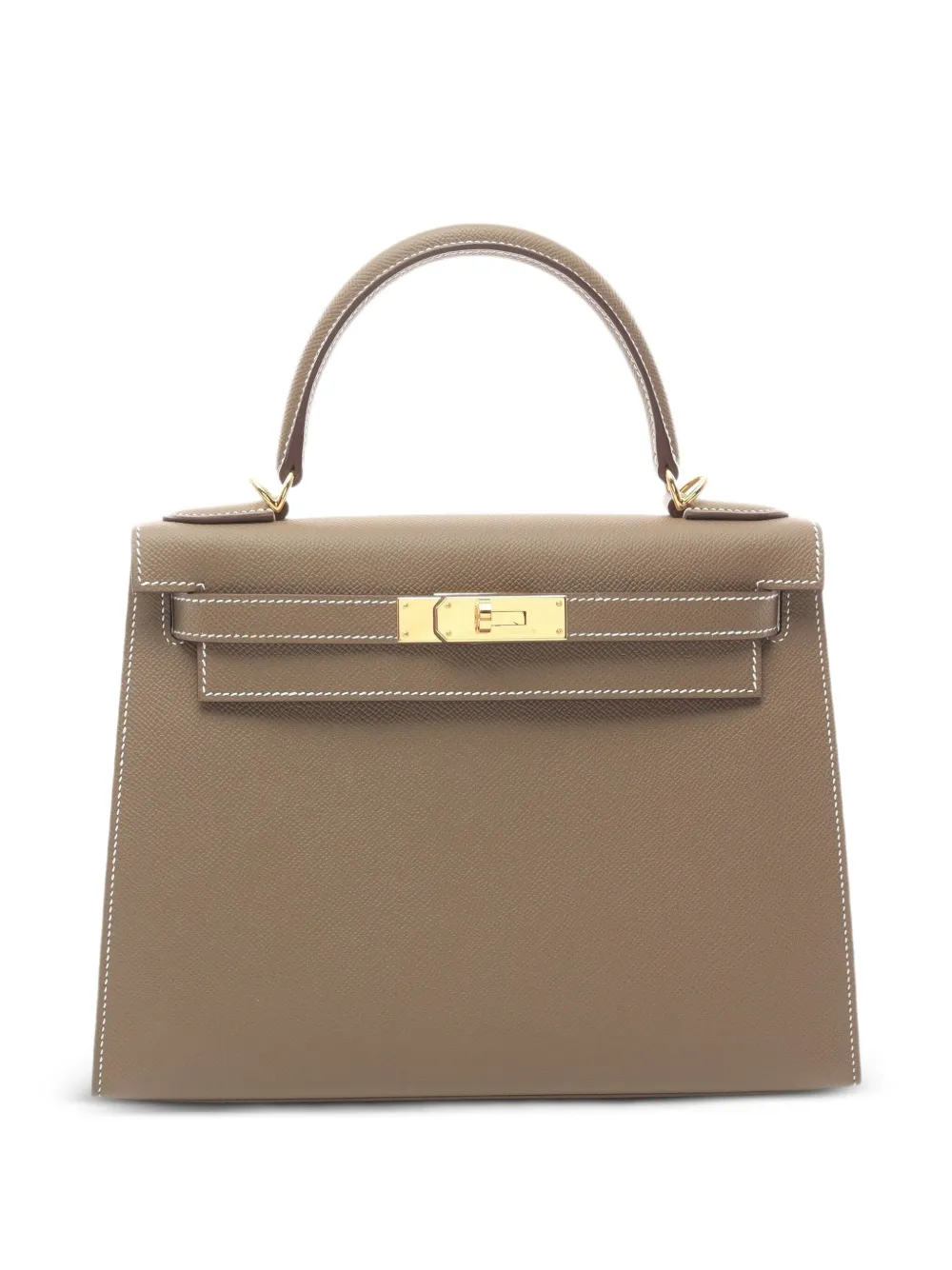 Hermès Pre-Owned 2023 ケリー 28 ハンドバッグ - ブラウン Hermès Pre-Owned 2023 ケリー 28 ハンドバッグ - ブラウン