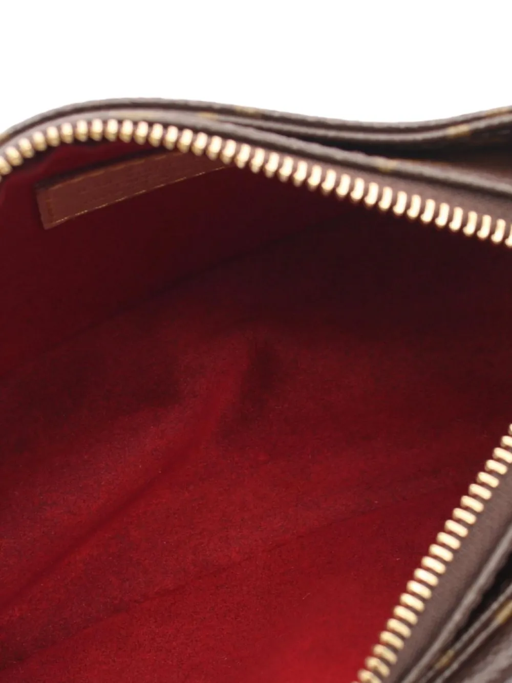 Pre-owned Louis Vuitton 2003 Vivacite Pm Shoulder Bag In Brown