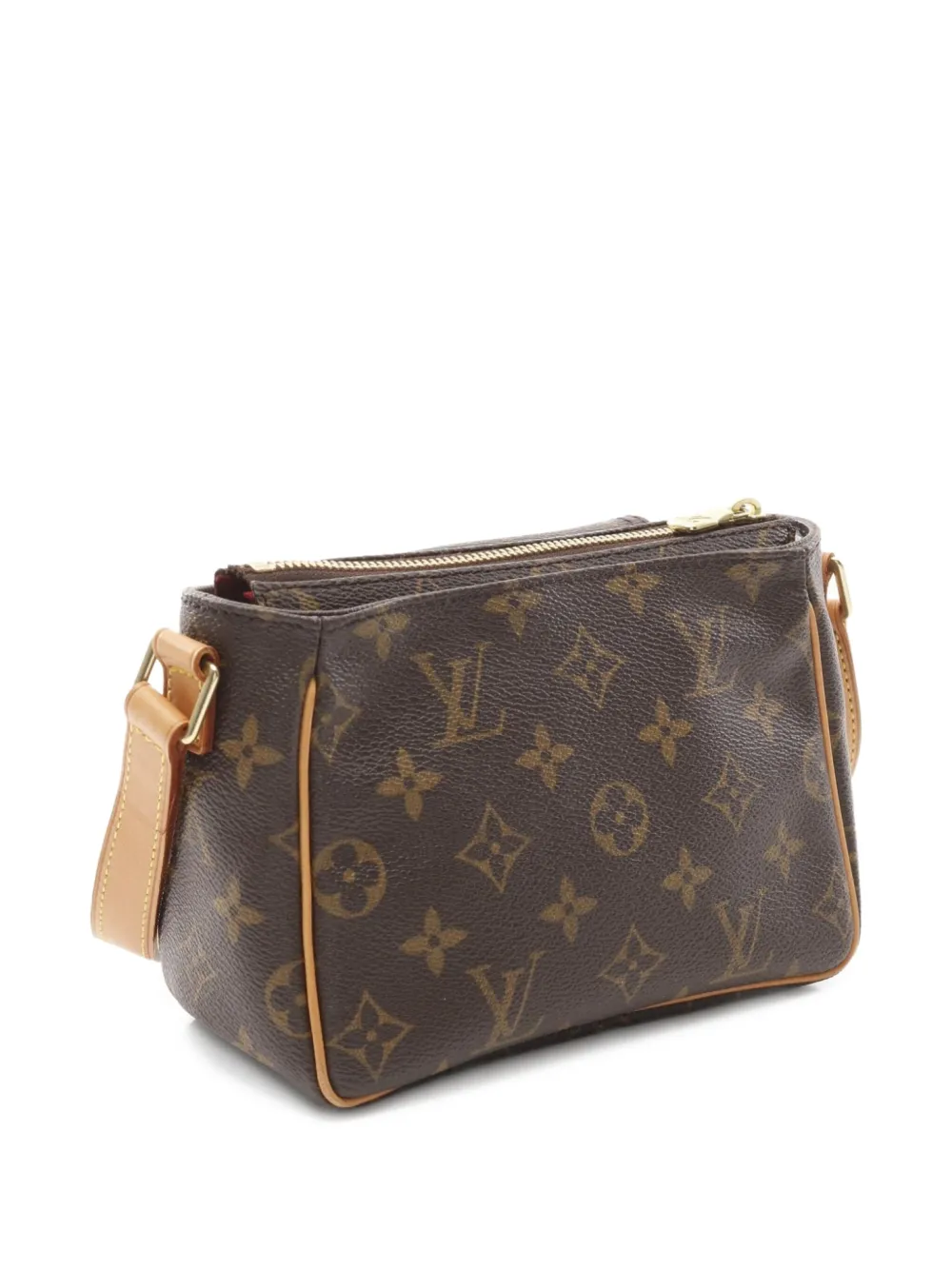 Pre-owned Louis Vuitton 2004 Vivacite Shoulder Bag In Brown