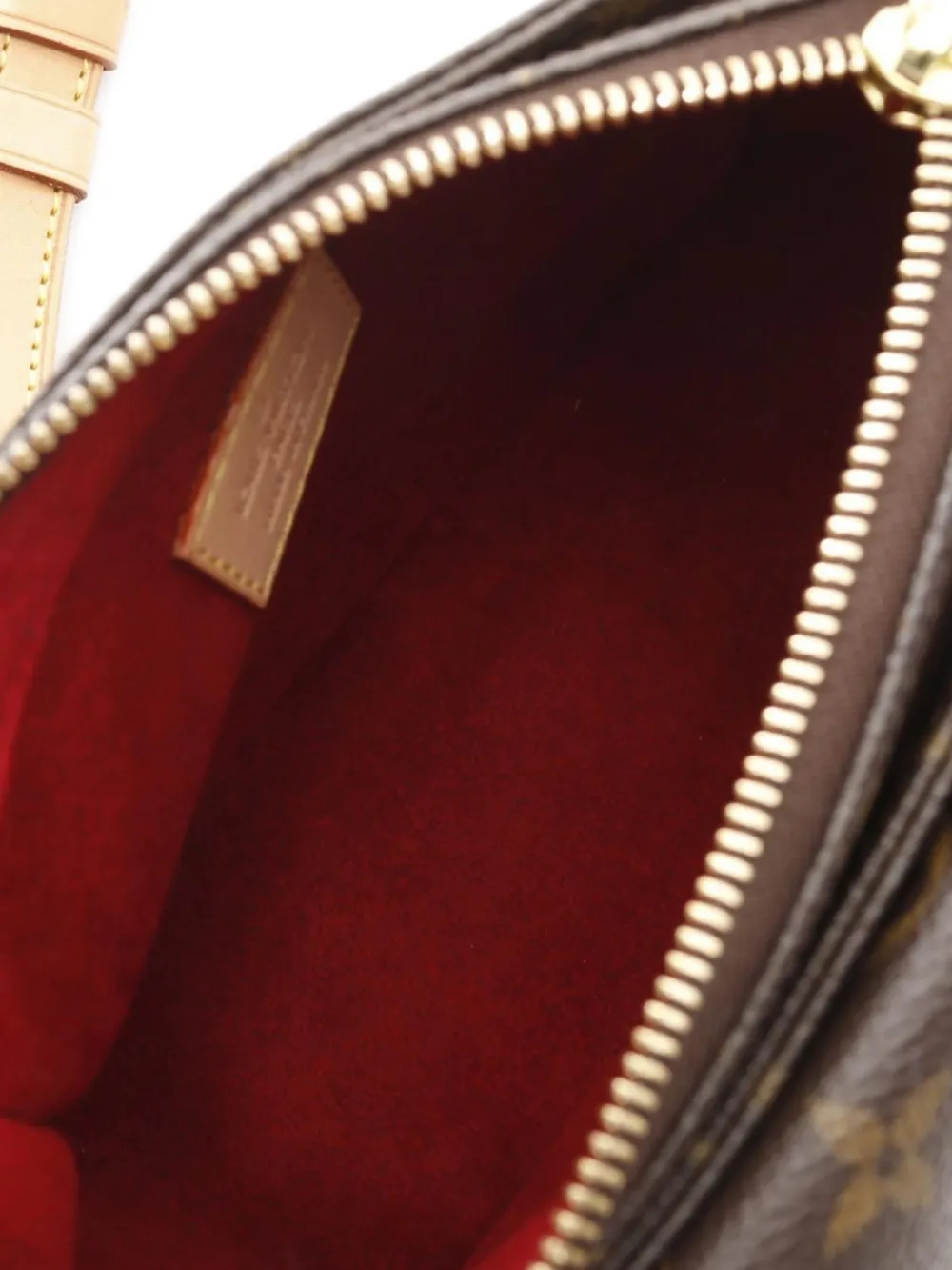 Pre-owned Louis Vuitton 2004 Vivacite Shoulder Bag In Brown