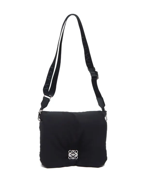 Loewe Pre-Owned 2020-2024 Goya Puffer Cross Body Bag | Black