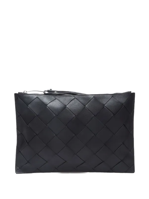 Bottega Veneta Pre-Owned 2015-2024 イントレチャート クラッチ