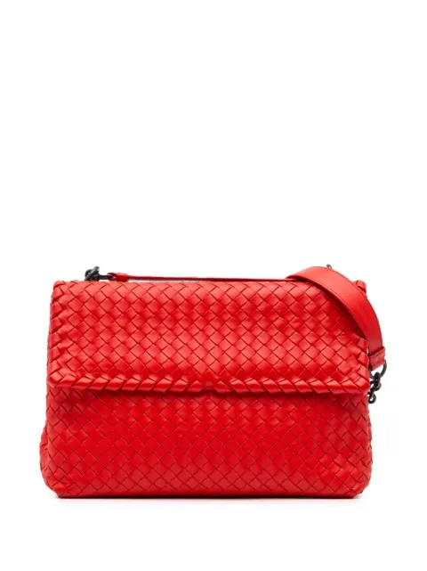 Bottega Veneta Pre-Owned 2012-2024 Large Nappa Intrecciato Olimpia shoulder bag