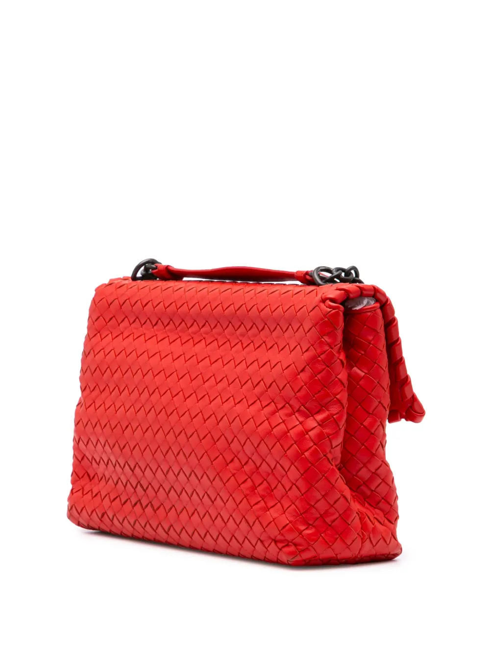 Bottega Veneta Pre-Owned شنطة كتف 'أوليمبيا' كبيرة جلد لين بتصميم إنترشياتو 2012-2024 | كلاسيكيات | Image 2