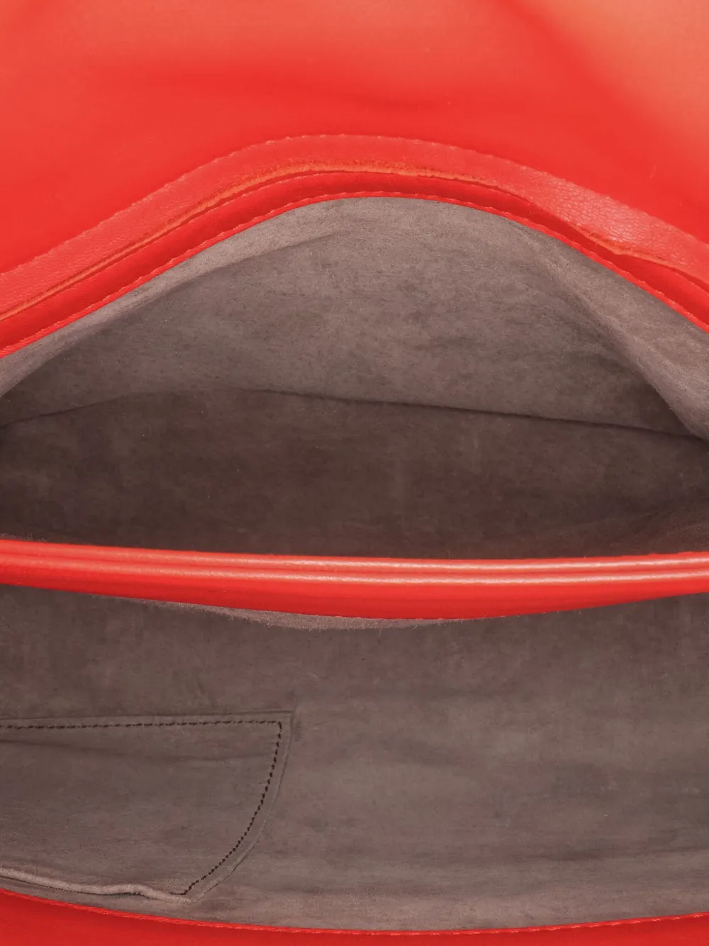 Pre-owned Bottega Veneta 2012-2024 Large Nappa Intrecciato Olimpia Shoulder Bag In Red